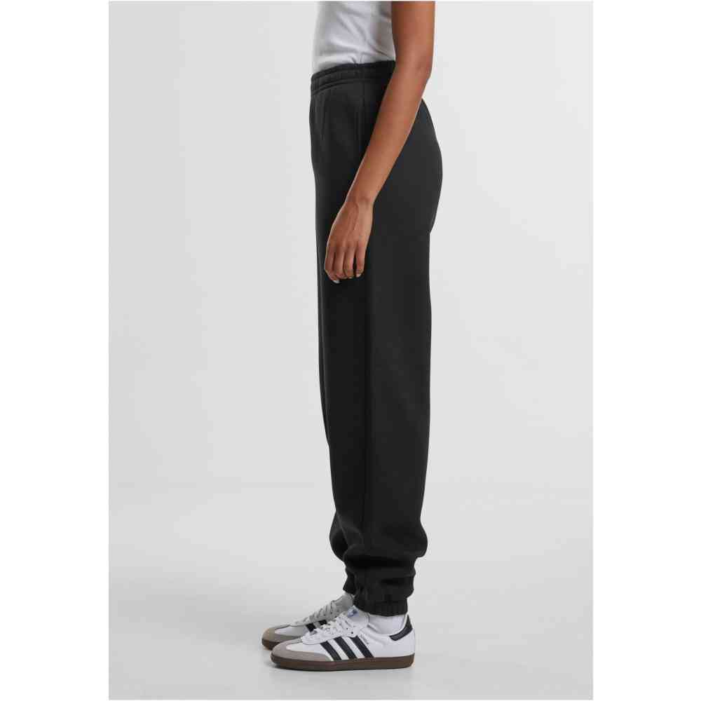 Urban Classics - Fluffy Dames joggingbroek - Zwart